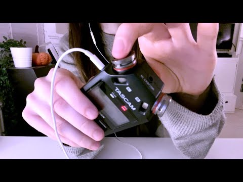 ASMR ✩₊˚.⋆ fast & intense tascam mic gripping, tapping, etc. ☽｡⋆