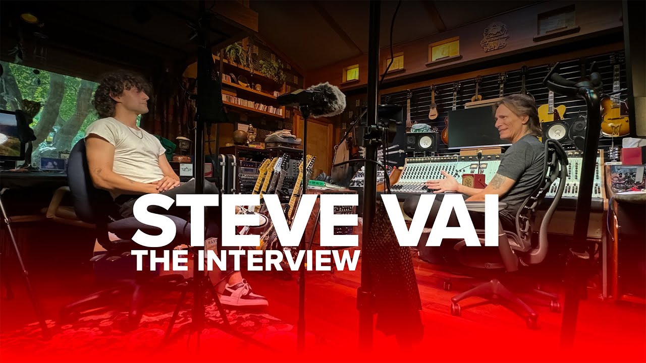 Steve Vai Talks Guitar Technology, Spark MINI Vai, and Discovering Your Calling - YouTube