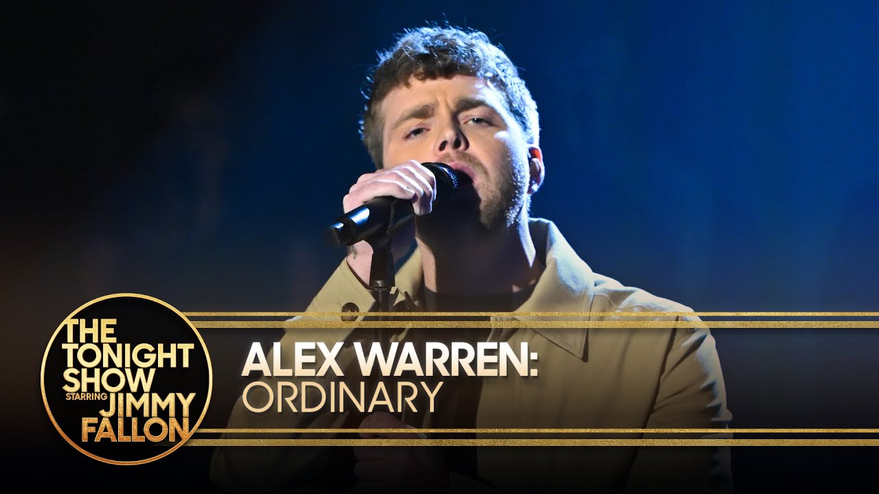 Alex Warren — Ordinary on Fallon