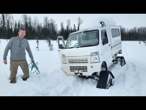 Off-Grid Alaskan Homestead: Winter Projects and Snow Machining