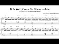 It Is Well/Come Ye Disconsolate - Richard Smallwood (Piano transcription)