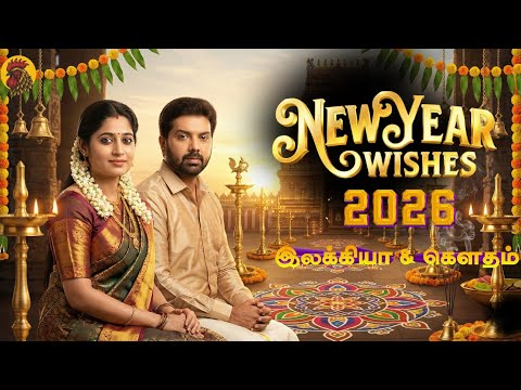 Ilakiya & Gautham New Year Wish | Ilakiya Serial Promo| Ilakiya Serial Today Episode| Sun TV Serial 
