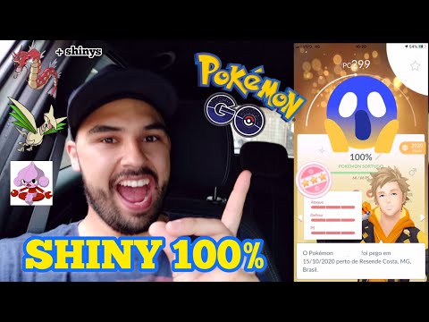 Meu primeiro SHINY 100% , SURTEI !!! pokemonGO
