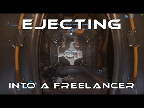 Star Citizen - Ejecting Into The Back Of A Freelancer