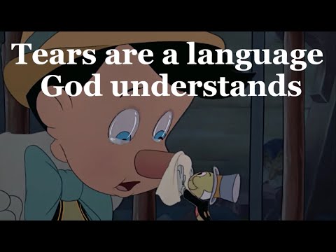 Tears are a language God understands (Lyrics) - Christian song