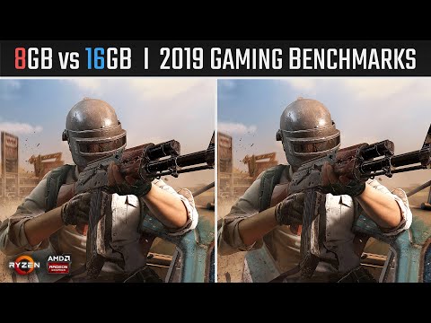 8GB vs 16GB RAM | Are 8GB RAM enough in 2019?? | 1080p, 1440P & 2160P Gaming Benchmarks