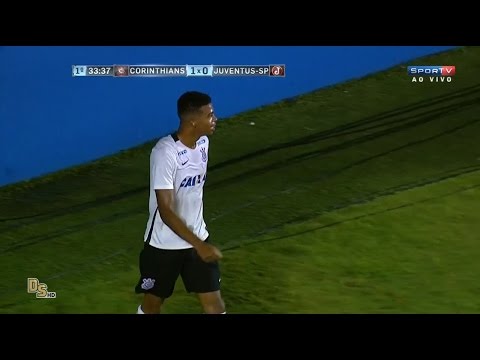 Gols - Corinthians 3 x 0 Juventus-SP - Semifinal Copa São Paulo Jr. 2017