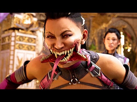 Mortal Kombat 1 All Mileena Cut-Scenes & Klassic Tower + Armageddon War Endings