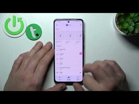 How to Enter File Manager in NOKIA X30 – Open Files Folder