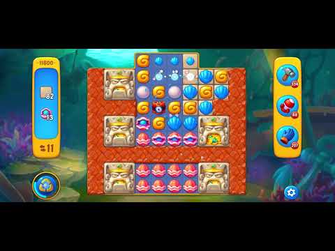 Fishdom level 11600 no boosters フィッシュダム ノーマル