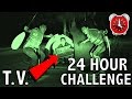 24 HOUR OVERNIGHT CHALLENGE IN THE MIDDLE OF THE ROAD
