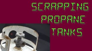 Scrapping Propane Tanks