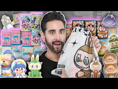 UNBOXING RANDOM POP MART & JOTOYS BLIND BOXES & MYSTERY BAGS! 💜