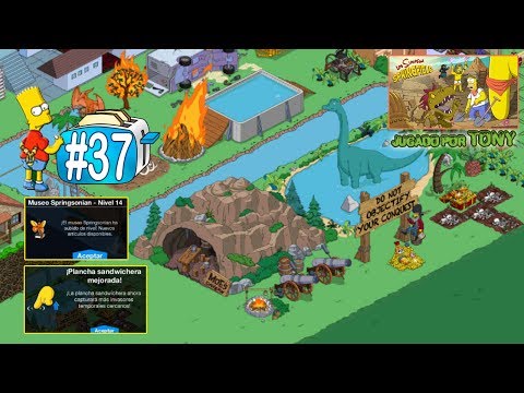 Los Simpson Springfield "Tostadora viajera, Cap. 37 -Hoguera, Botín, Museo 14 y Plancha 21" por Tony