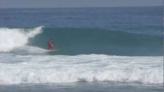 preview picture of video 'Surfing The Destroyer at Playa Encuentro Beach Dominican Republic'