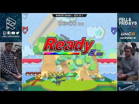 Fella Fridays 2/22 - Redman vs Legrats - Winners Round 2