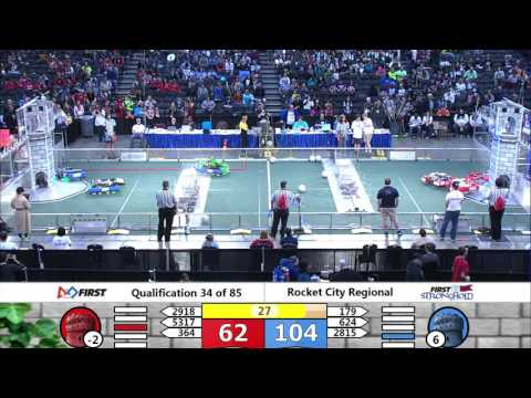 Rocket City Regional 2016 - Qualification Match 34