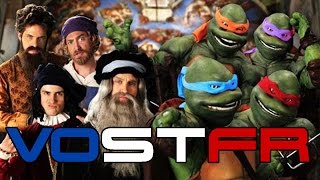 Artists vs TMNT VOSTFR - Epic Rap Battles of History Saison 3 Finale