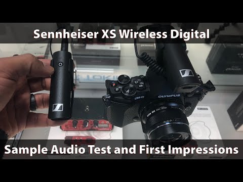 Sennheiser XSW-D Wireless Digital - Sample Audio Test and First Impressions