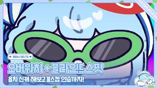260212 옵치 신캐 해보기 + 블스컵 연습