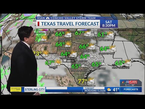 KSAN Storm Team 6pm Forecast update - Friday March 6, 2020