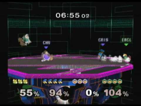 SSBM: DaShizWiz & Uber Ice (Fox & Ice Climbers) vs Chudat & SheikSSBM (Ice Climbers & Luigi) Winners Finals 2