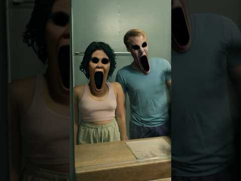 DEMONIC MIRROR REVEALS your DARK INNER SOUL #horrorfilm #horror #horrorgenre #creepy