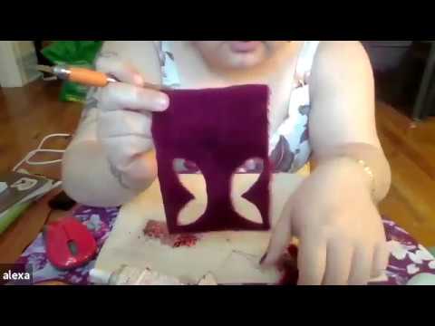 Sealskin Tulip Earrings with Alexa Keleutak - Ntl Seal Products Day with Toronto Inuit Association