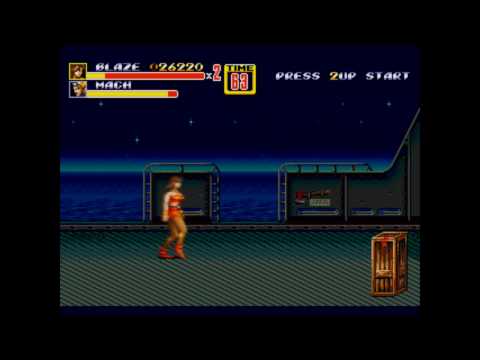 Streets of Rage 2 Music - Slow Moon (Remastered)