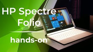 HP Spectre Folio hands-on: A folio like no other