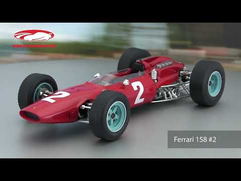 WERK83 1:18 J. Surtees Ferrari 158 #2 Winner Italian GP WERK83 1:18 J. Surtees Ferrari 158 #2 Winner Italian GP