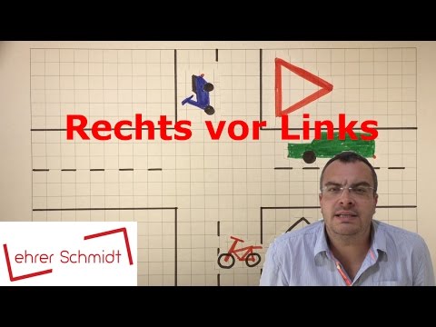Right before left | General knowledge - Traffic education | Lehrerschmidt