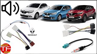 Como instalar som com chicote original linha Renault