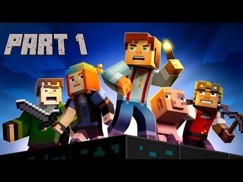 Let's Play: Minecraft Story Mode - Part One [1/4] (Longplay)