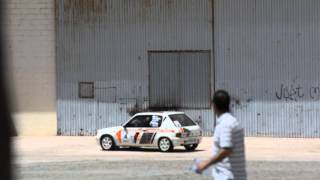 preview picture of video 'Peugeot 205.  Slalom Puerto Real 2014'