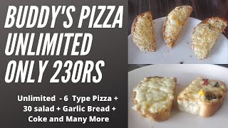 Buddy Pizza Unlimited Pizza 230 only || Ahmedabad || Maru Ahmedabad || DilseVegetarian