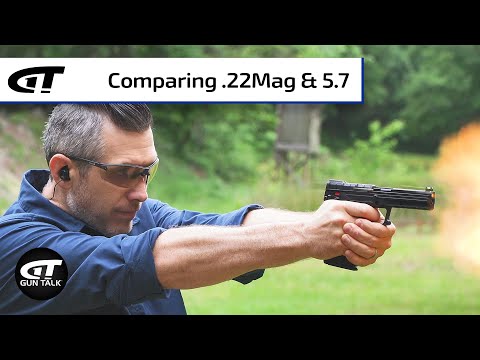 Cartridge Comparison: 5.7x28mm vs .22 Magnum | Gun Talk