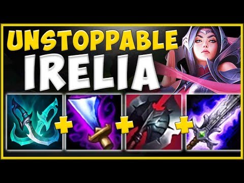 100% ANNIHILATE THE GAME WITH THIS SPLIT PUSH IRELIA BUILD! IRELIA TOP GAMEPLAY! - League of Legends