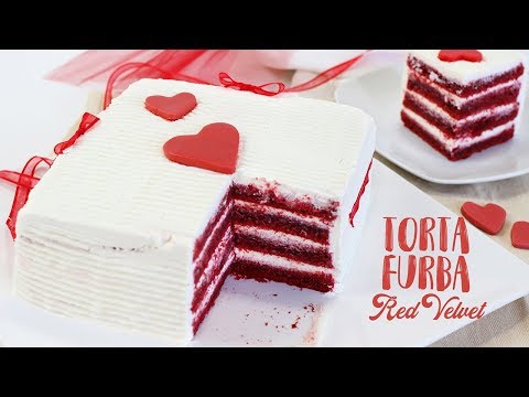 TORTA FURBA RED VELVET ricetta facile - Red Velvet Cake  Speciale per San Valentino di Benedetta