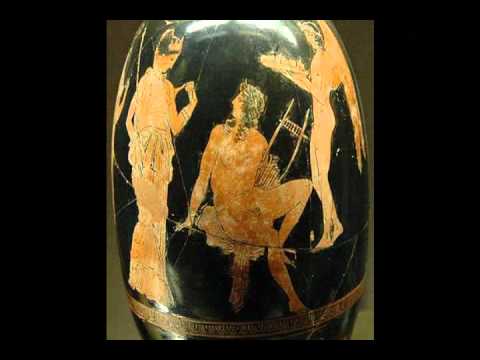 «Ανασύσταση» ενός μικρού αποσπάσματος από το Α΄ Στάσιμο του Ορέστη (408 π.Χ.) του Ευριπίδη, το οποίο σώθηκε σε πάπυρο (του 1ου ή του 2ου αι. π.Χ.) με την αρχαία μουσική του σημειογραφία (στίχοι 338 ως 344, 33 νότες συνολικά, σε 6 γραμμές από τις οποίες καμμία δεν είναι πλήρης). Το Στάσιμο εκτελείται εδώ (1979) από το μουσικό σύνολο [[#Atrium Musicae#]] της Μαδρίτης που ίδρυσε το 1964 ο Ισπανός μοναχός [[#Gregorio Paniagua [Γκρεγκόριο Πανιάγουα]#]].