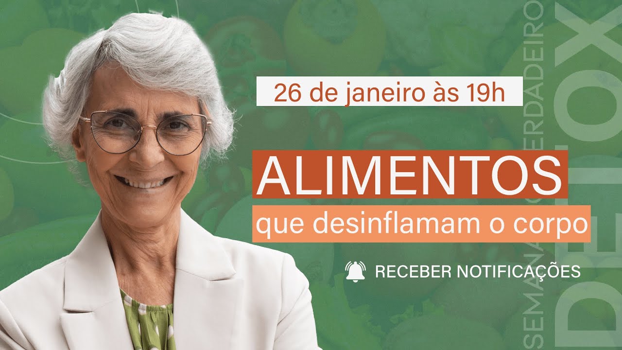 Alimentos que desinflamam o corpo