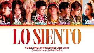 Download lagu SUPER JUNIOR (슈퍼주니어) 'Lo Siento (Feat. Leslie Grace)' Lyrics (Color Coded Han|Rom|Eng|Esp) mp3 Download lagu SUPER JUNIOR (슈퍼주니어) 'Lo Siento (Feat. Leslie Grace)' Lyrics (Color Coded Han|Rom|Eng|Esp) mp3