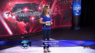 Jessica Furney Audition - Footprints In The Sand HD