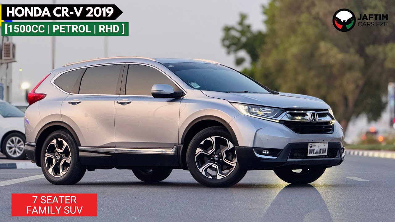 Honda CRV RHD | 7 SEATER FAMILY SUV | PANORAMIC ROOF | LEATHER & TECH PACK video