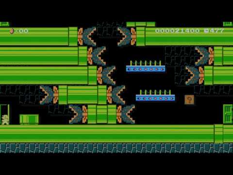 Mario vs. Muncher Road by JohnnyZ 一SUPER MARIO MAKER一 No Commentary 1AK