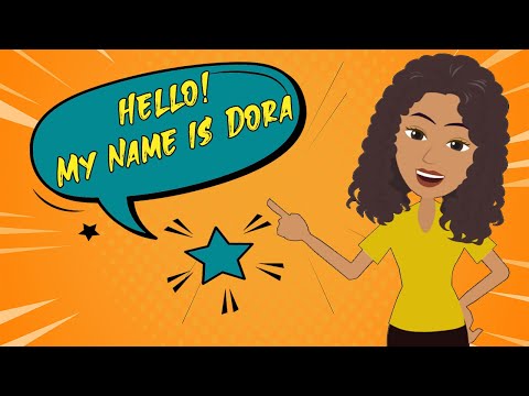 DORA Ep 1 So Glad To Meet You English for Beginner | English Speaking Course