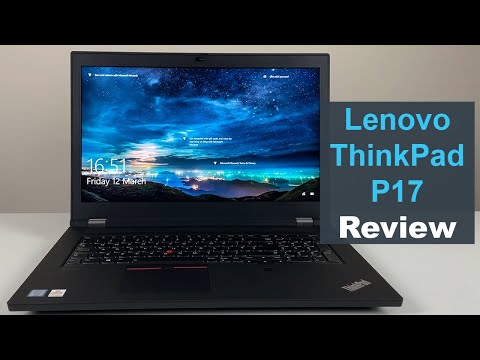 Lenovo ThinkPad P17 Review: Choose Performance (in-depth with an internal look)