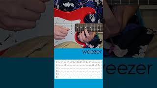Download lagu Wheezer's Buddy Holly riff   Guitar Tab mp3