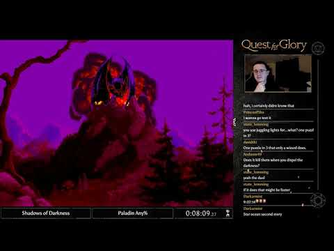 Quest for Glory IV: Shadows of Darkness Speedrun Paladin Any% World Record [22:59]