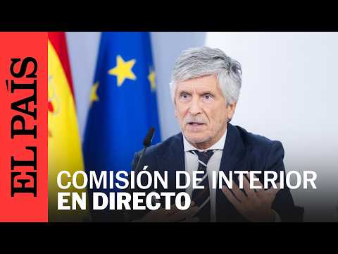 DIRECTO | Fernando Grande-Marlaska comparece ante la Comisión de Interior | EL PAÍS